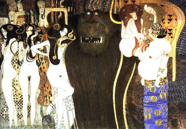 Gustav Klimt | Beethovenfries | 1902 | Un disclosed Location